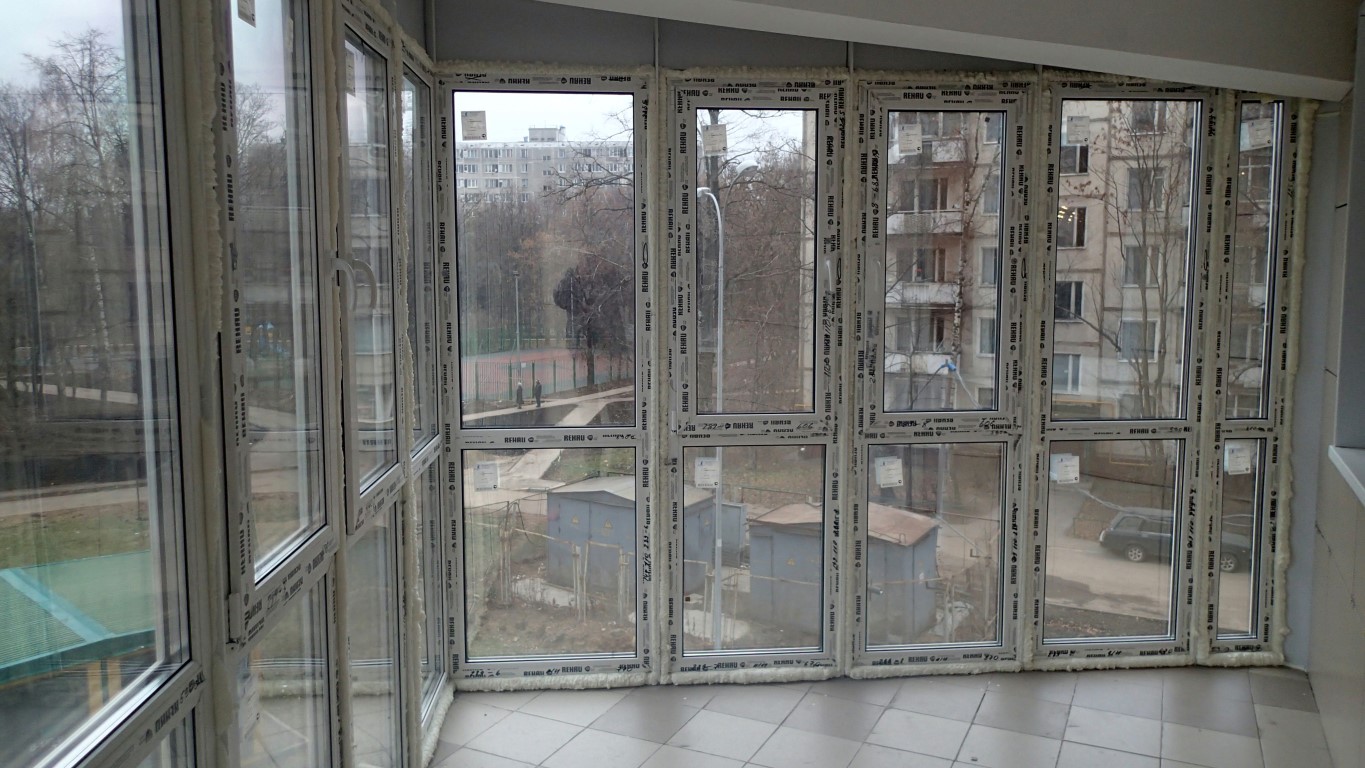 Замена остекления на фасаде спб